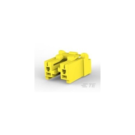 Te Connectivity GIC 7.92 2POS PLUG YELLOW KEYING B 1-1747050-4
